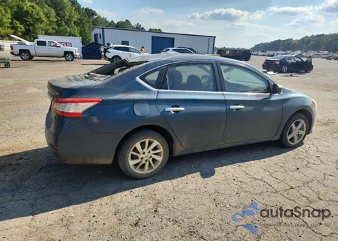 2014 Nissan Sentra S из США, поврежденный, VIN 3N1AB7AP2EY313862